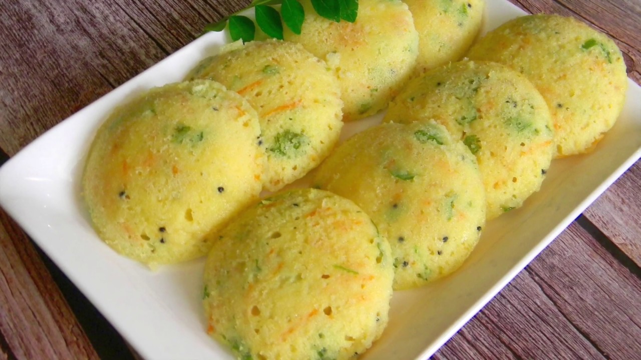 Yellow Moong Dal Idli